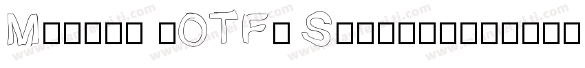Misans (OTF) Semibol字体转换